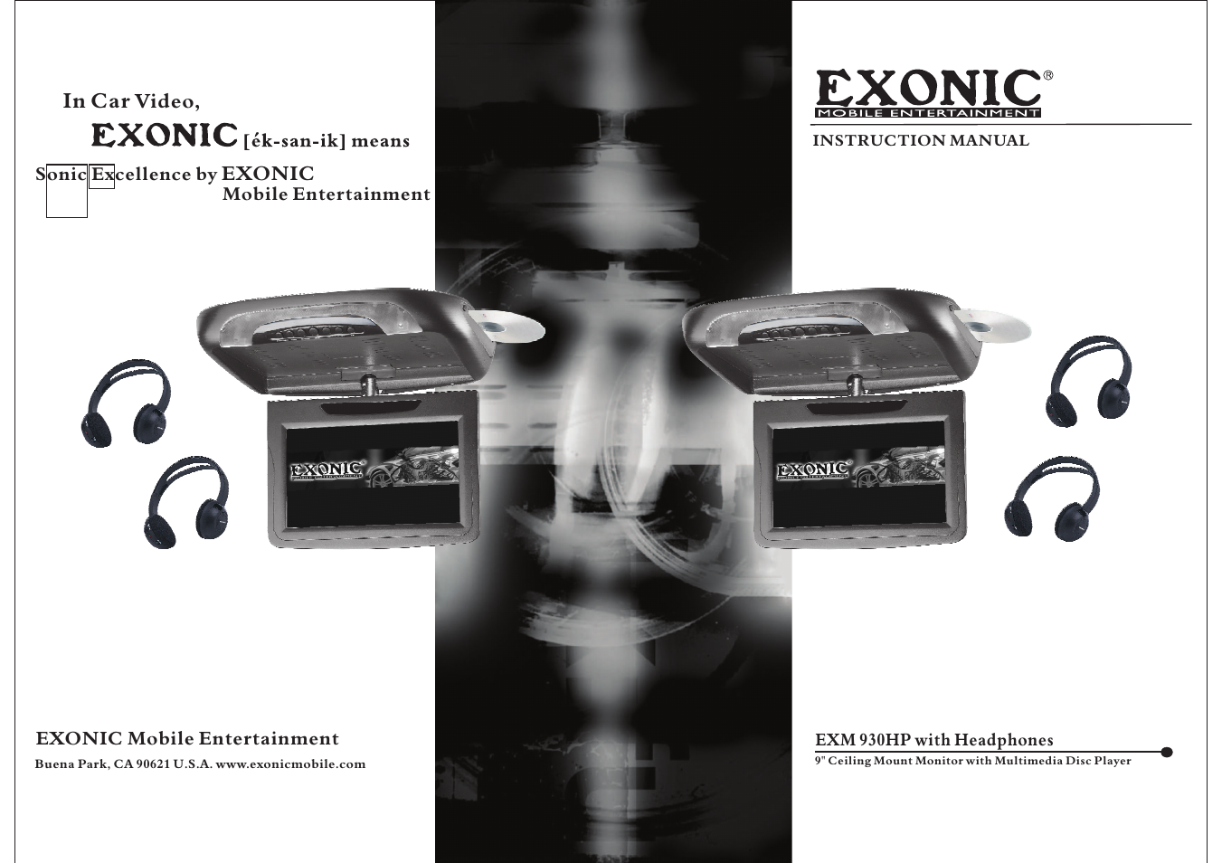 EXONIC EXM 930HP User Manual | 16 pages