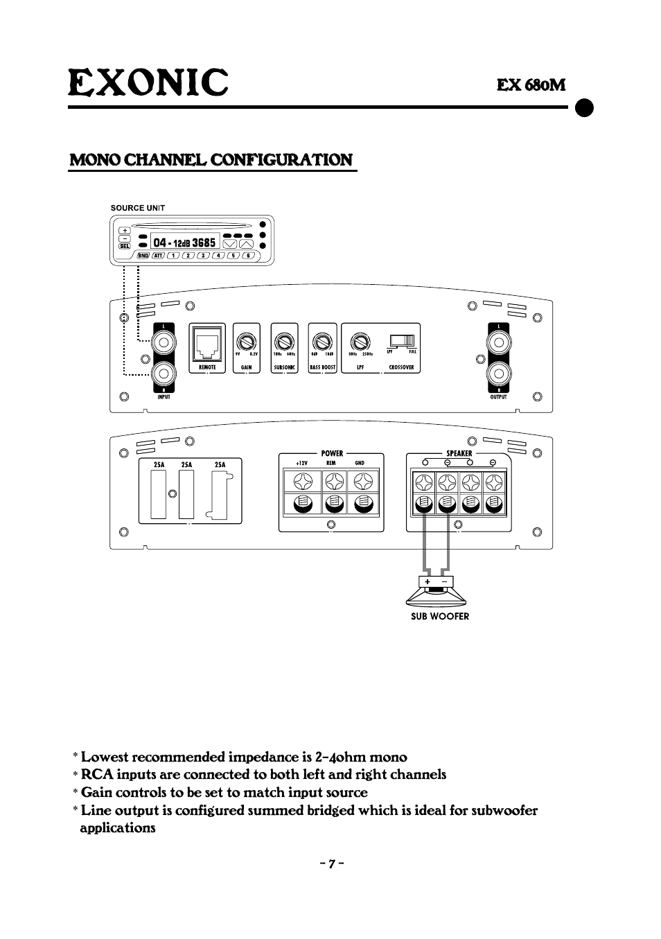 EXONIC EX 680M User Manual | Page 7 / 12
