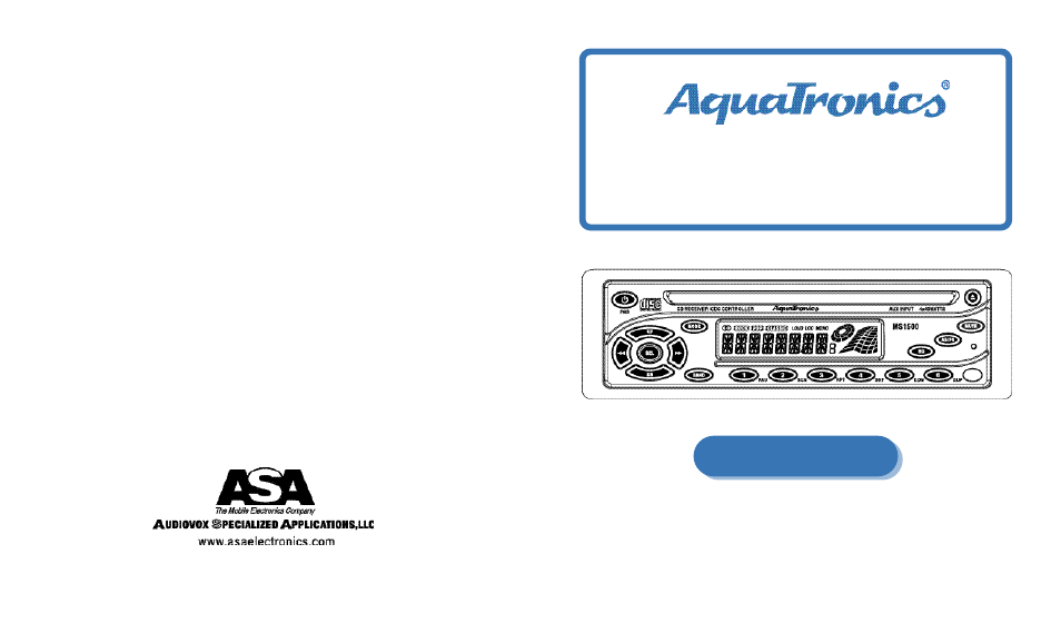 ASA Electronics MS1500 User Manual | 10 pages