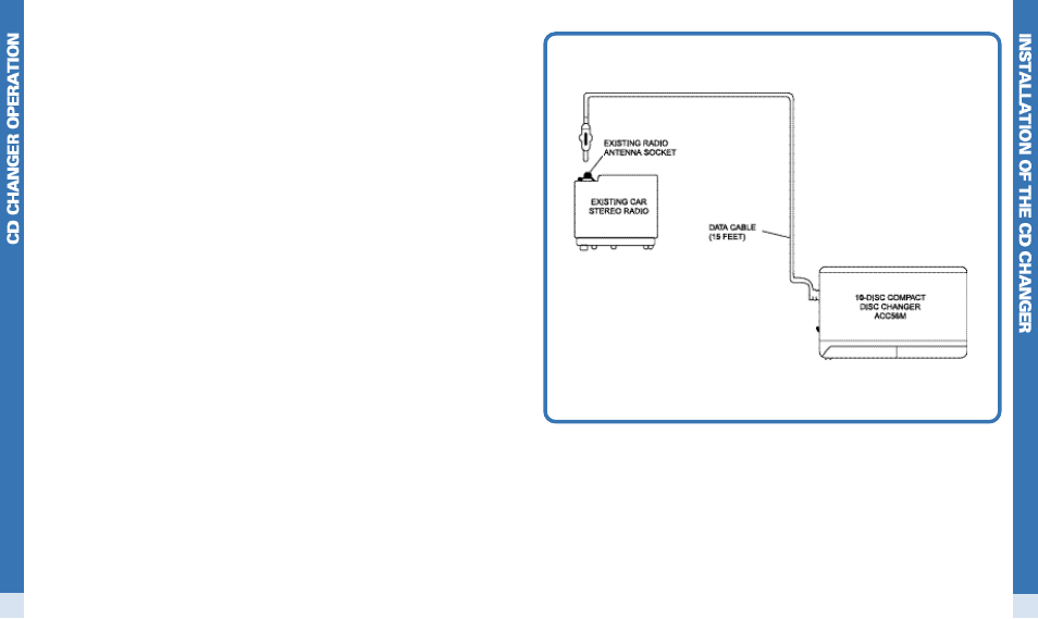 1 1 installation of the optional acc56m cd changer | ASA Electronics MS1500 User Manual | Page 7 / 10