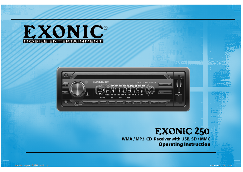 EXONIC 250 User Manual | 15 pages