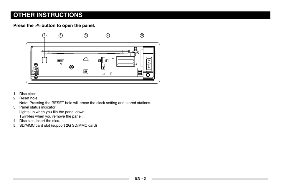 Other instructions | EXONIC 500 User Manual | Page 4 / 14