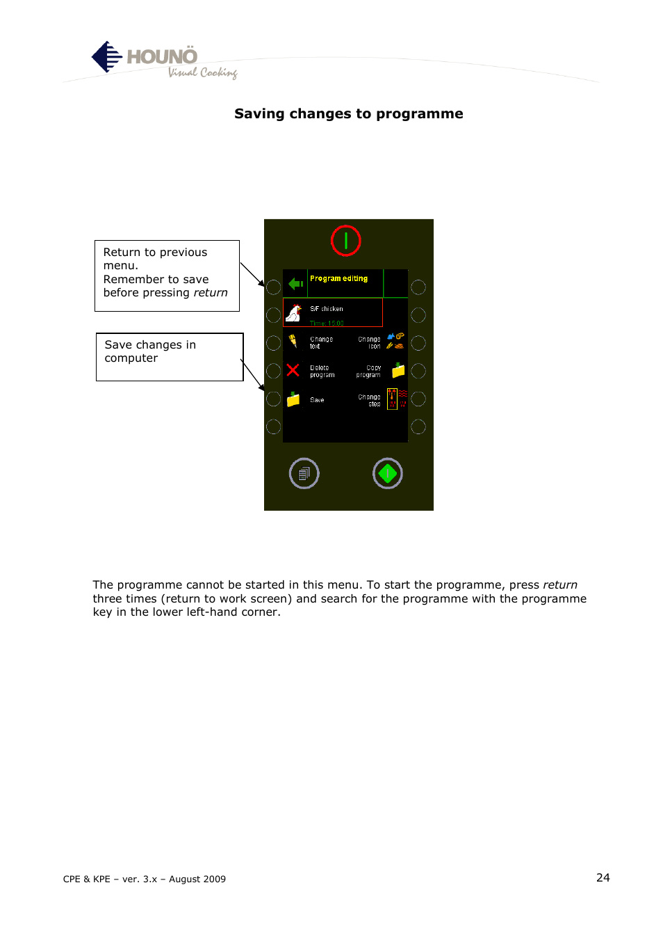 HOUNO KPE & CPE User Manual | Page 24 / 55