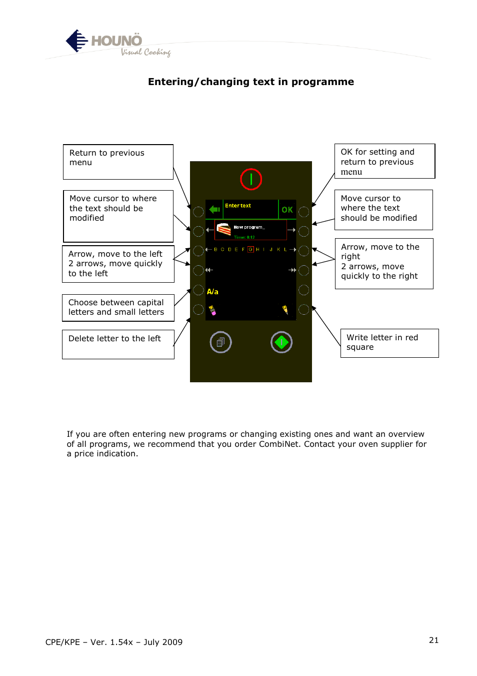 HOUNO CPE-gas User Manual | Page 21 / 55