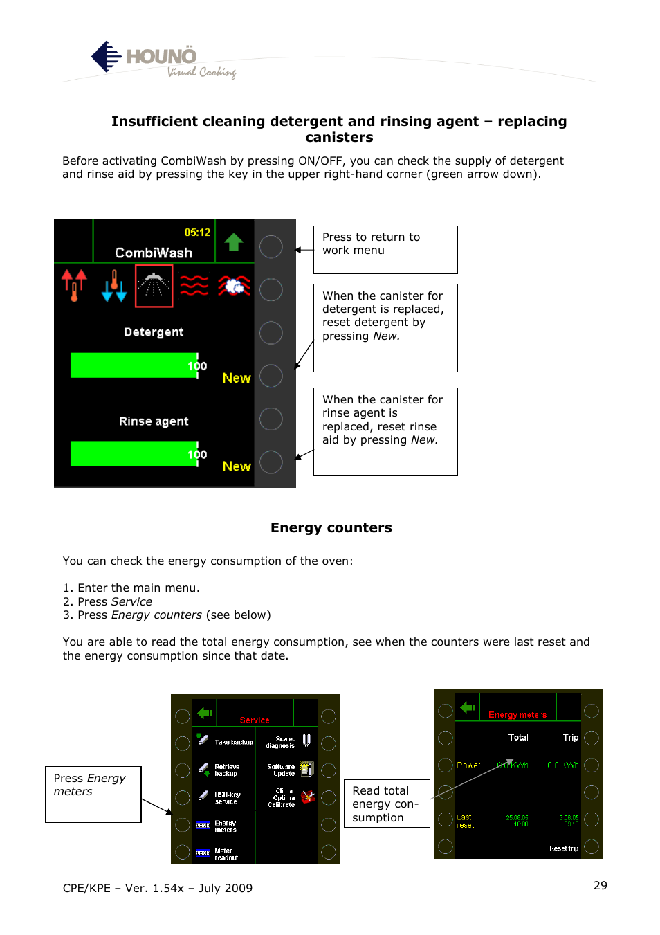 HOUNO CPE-gas User Manual | Page 29 / 55