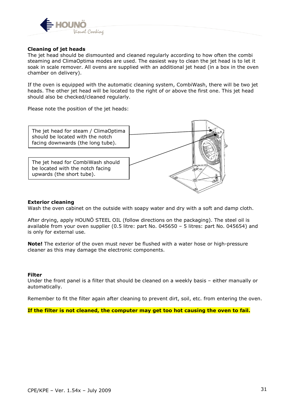 HOUNO CPE-gas User Manual | Page 31 / 55