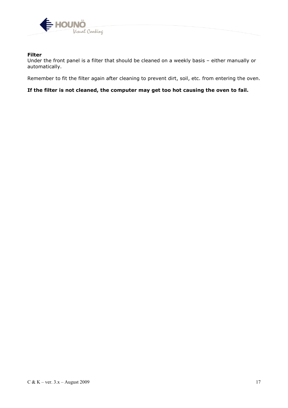 HOUNO K & C User Manual | Page 17 / 30