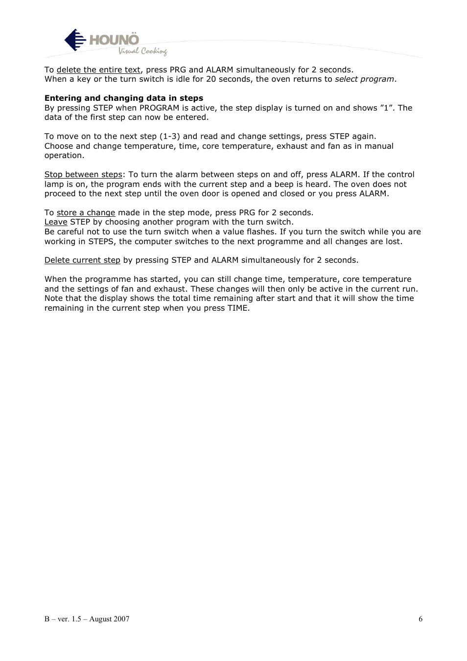 HOUNO B User Manual | Page 6 / 17