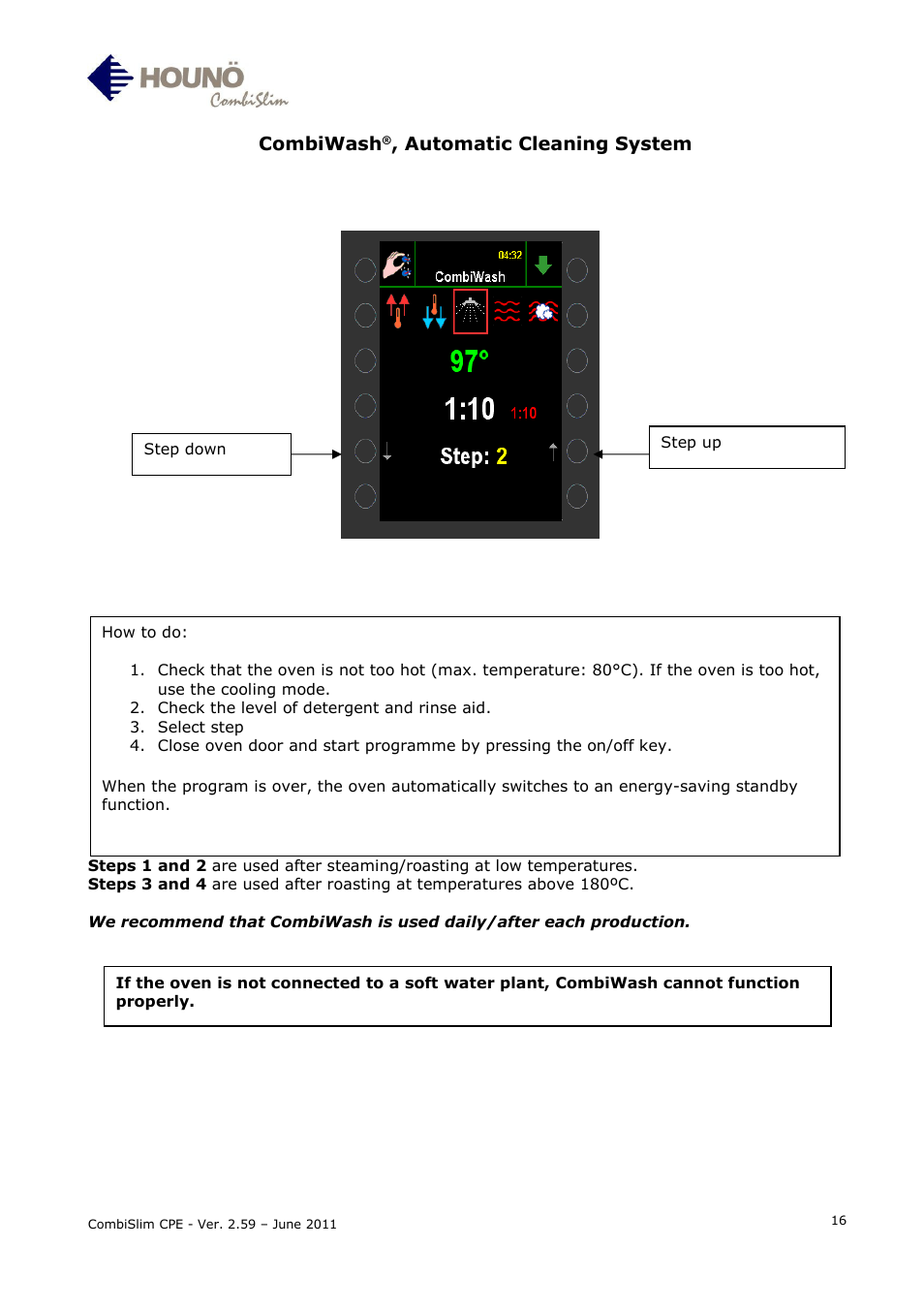 HOUNO CombiSlim CPE User Manual | Page 16 / 54
