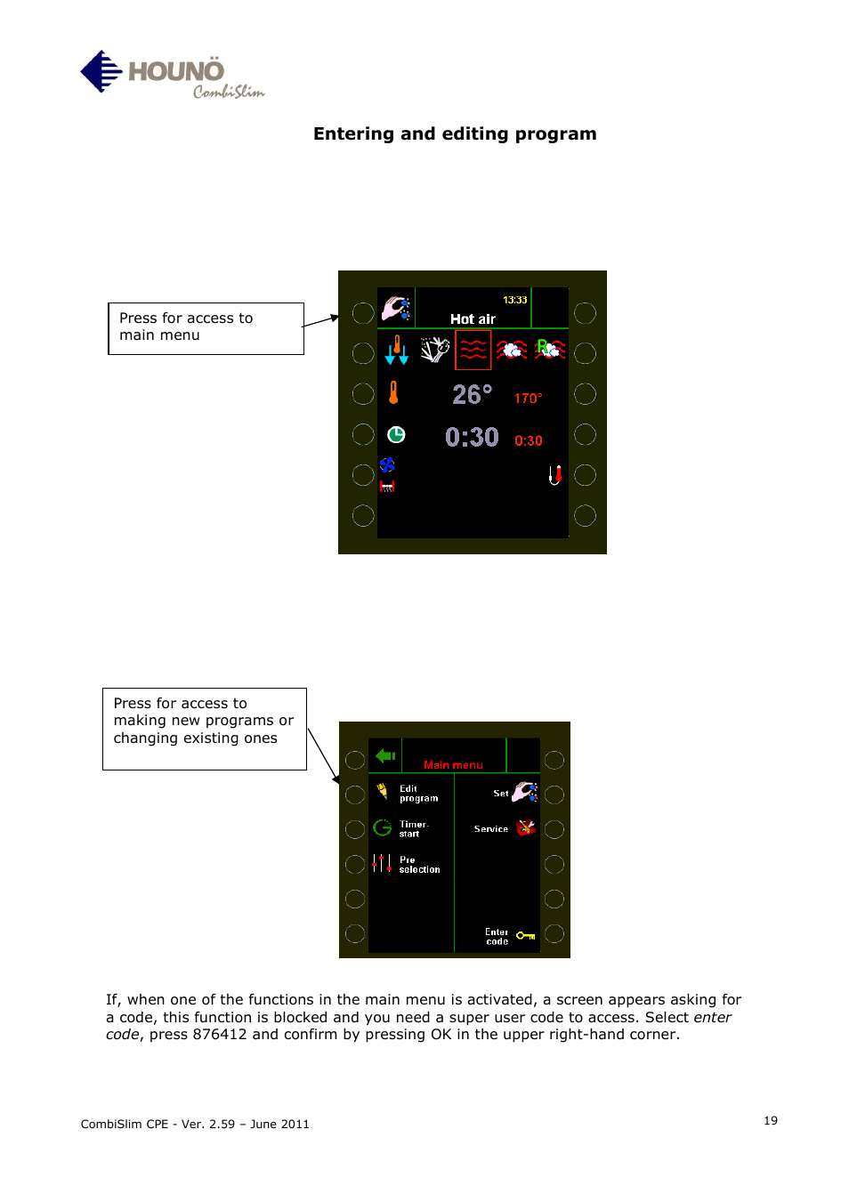HOUNO CombiSlim CPE User Manual | Page 19 / 54