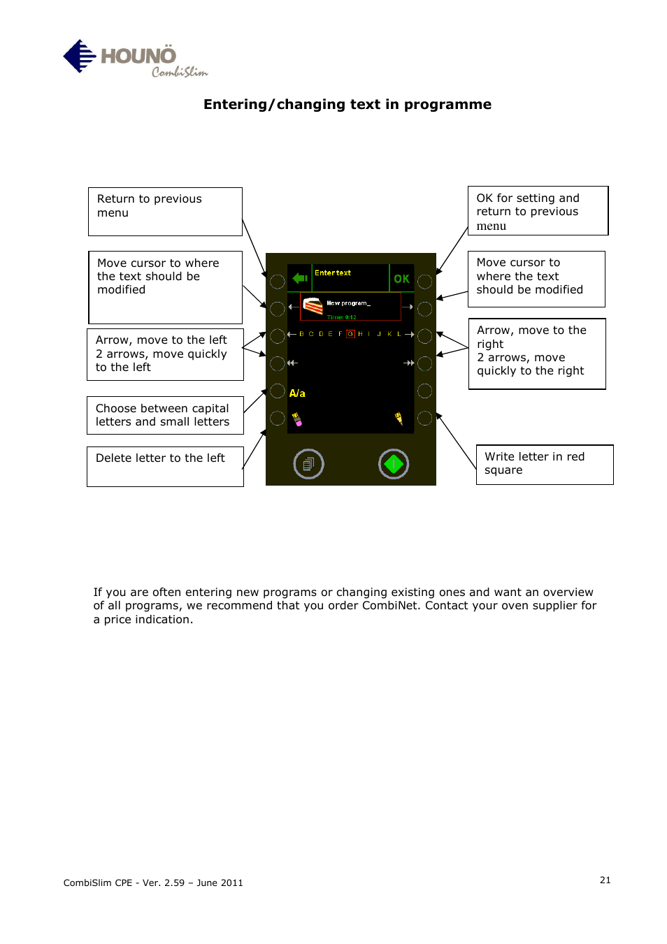 HOUNO CombiSlim CPE User Manual | Page 21 / 54
