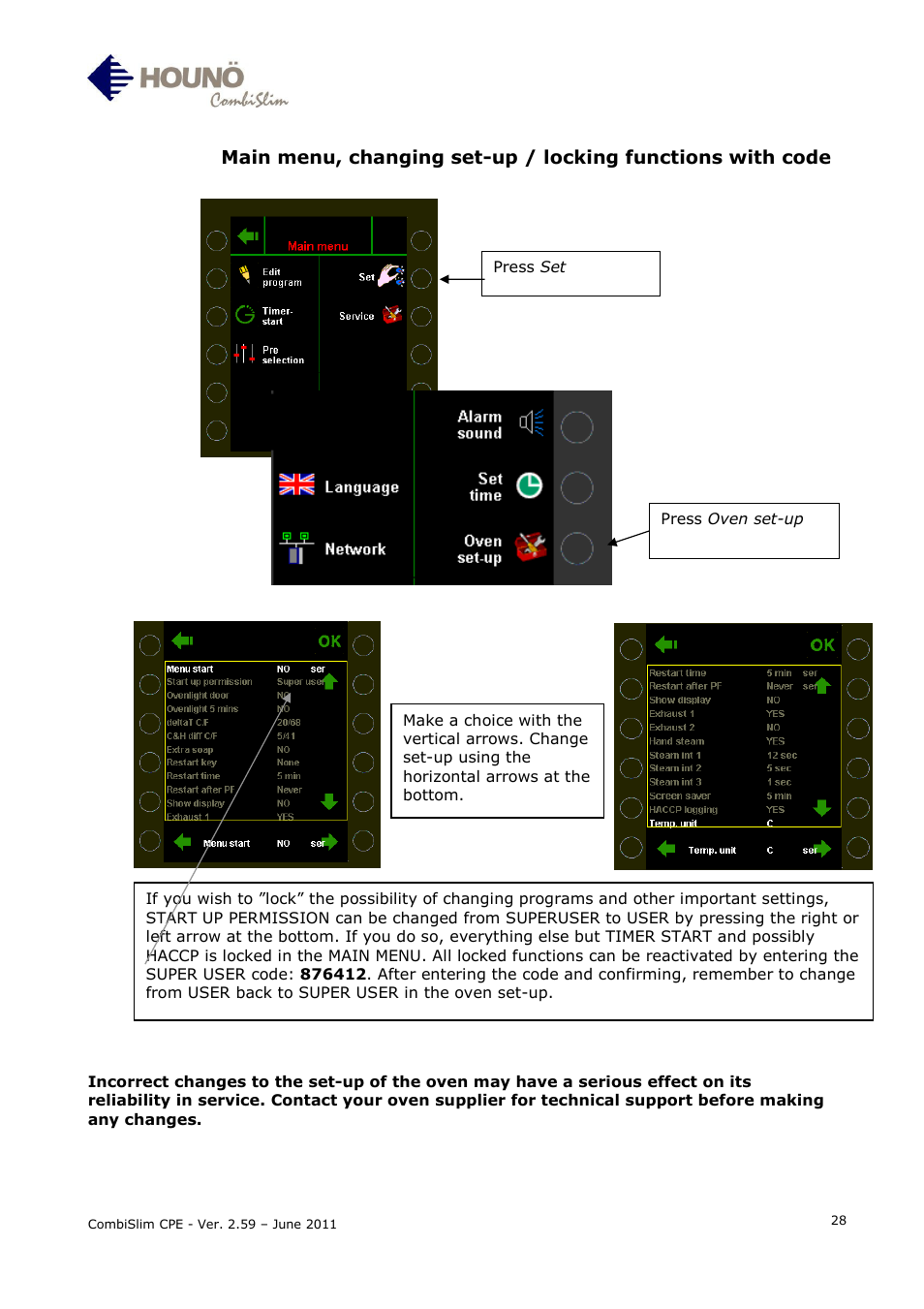 HOUNO CombiSlim CPE User Manual | Page 28 / 54
