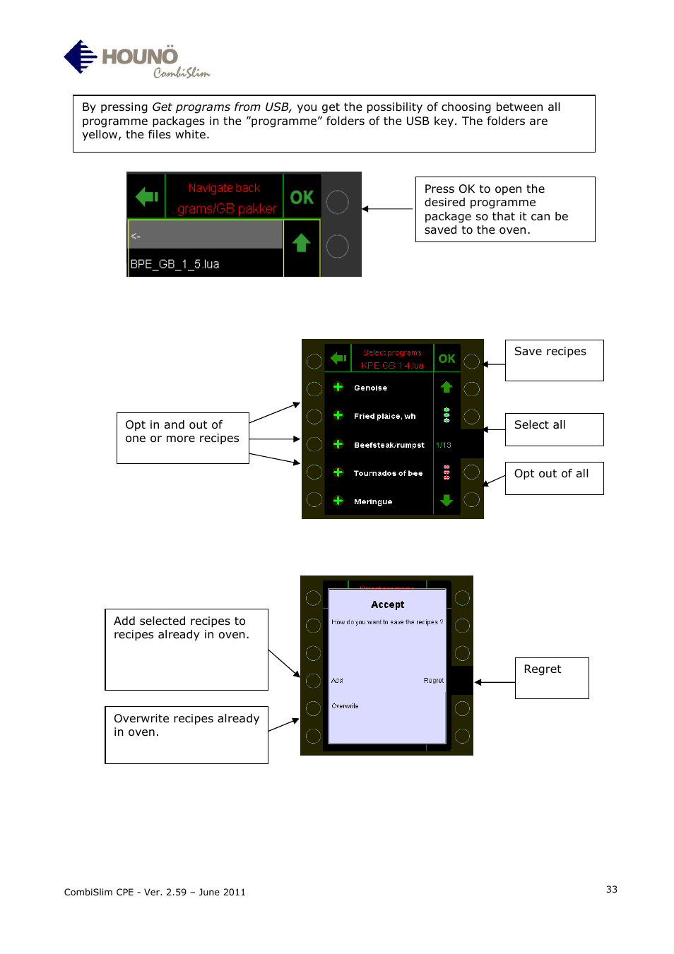 HOUNO CombiSlim CPE User Manual | Page 33 / 54