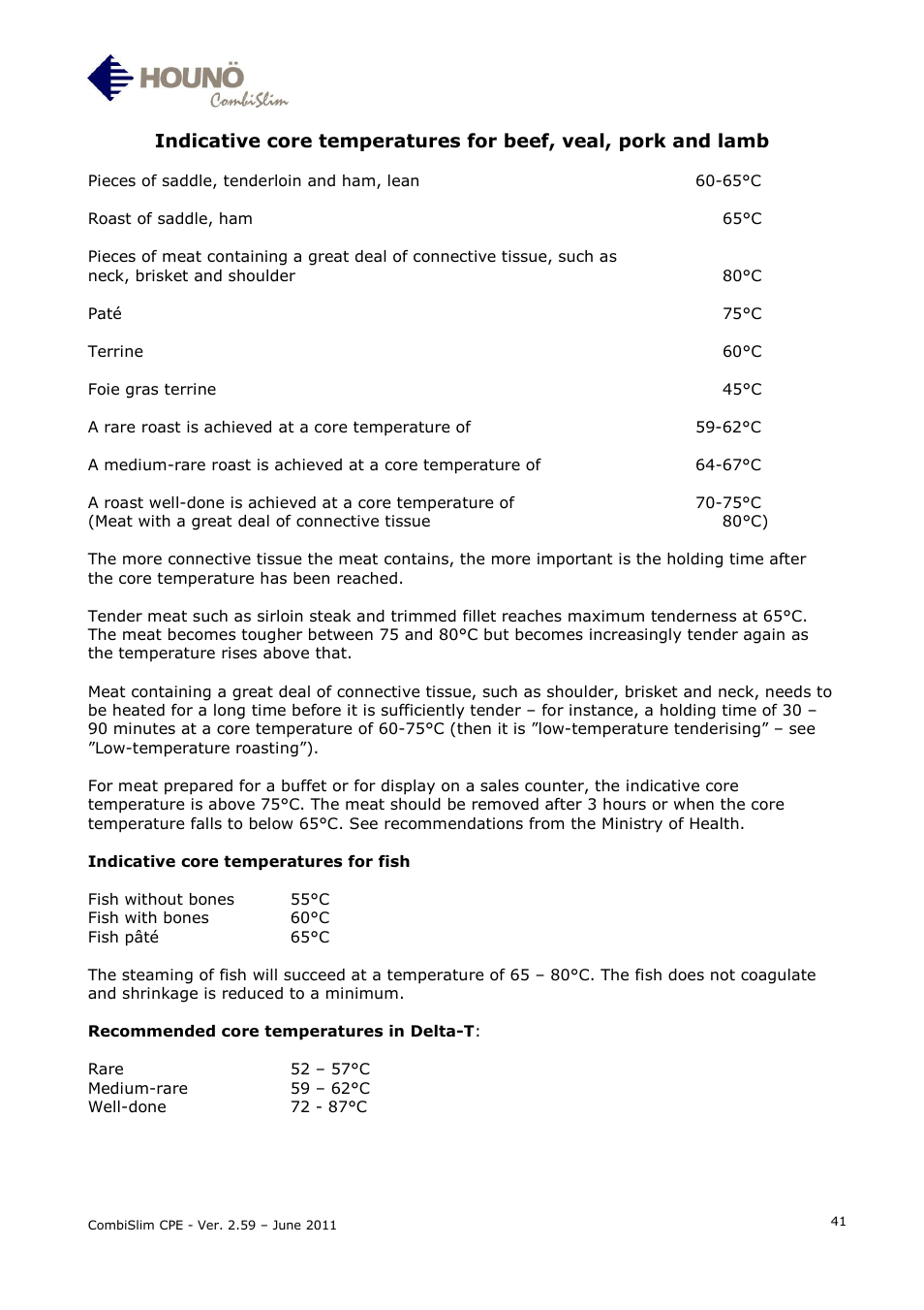 HOUNO CombiSlim CPE User Manual | Page 41 / 54