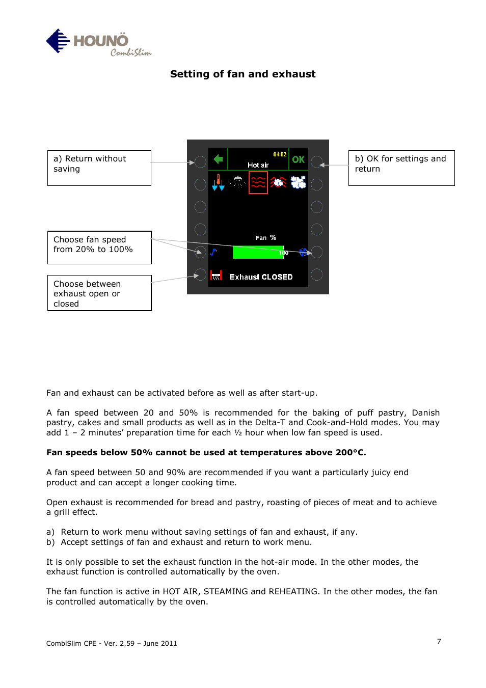 HOUNO CombiSlim CPE User Manual | Page 7 / 54