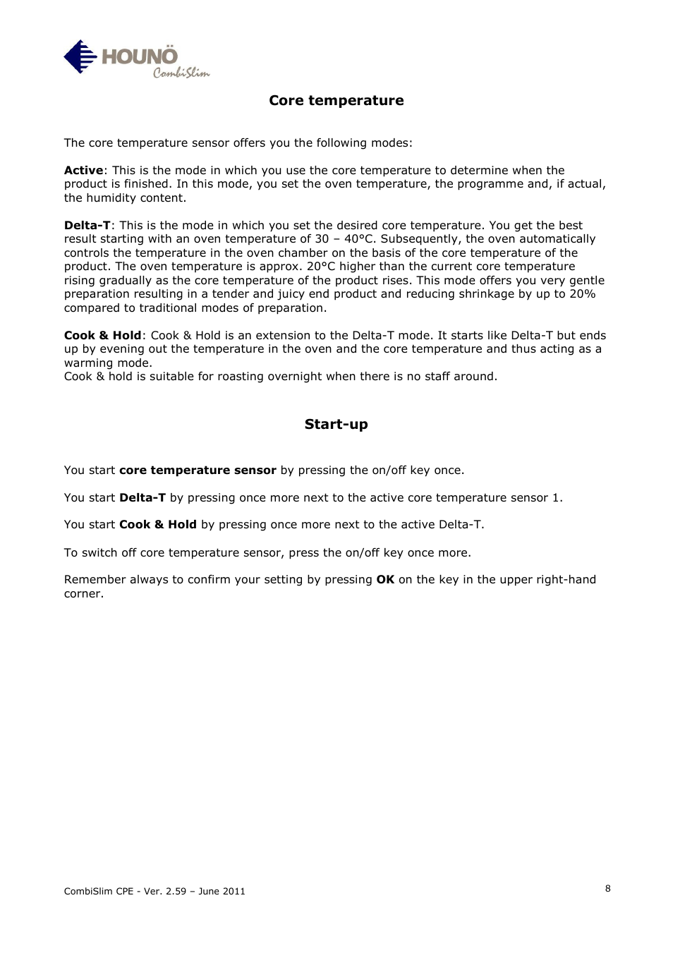 HOUNO CombiSlim CPE User Manual | Page 8 / 54