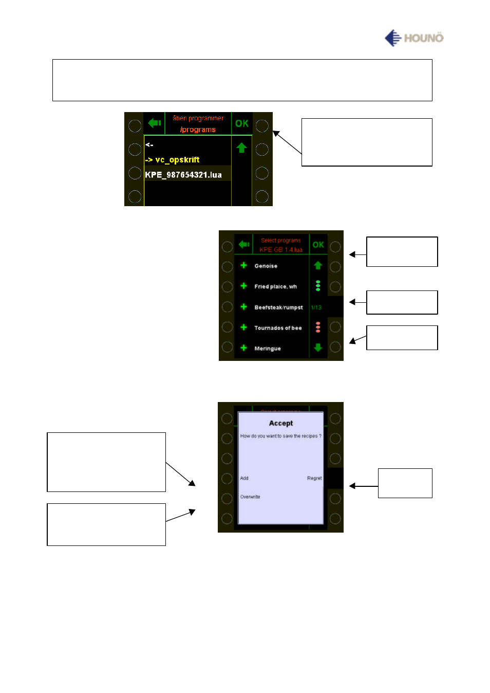 HOUNO Visual Cooking I KPE User Manual | Page 32 / 50