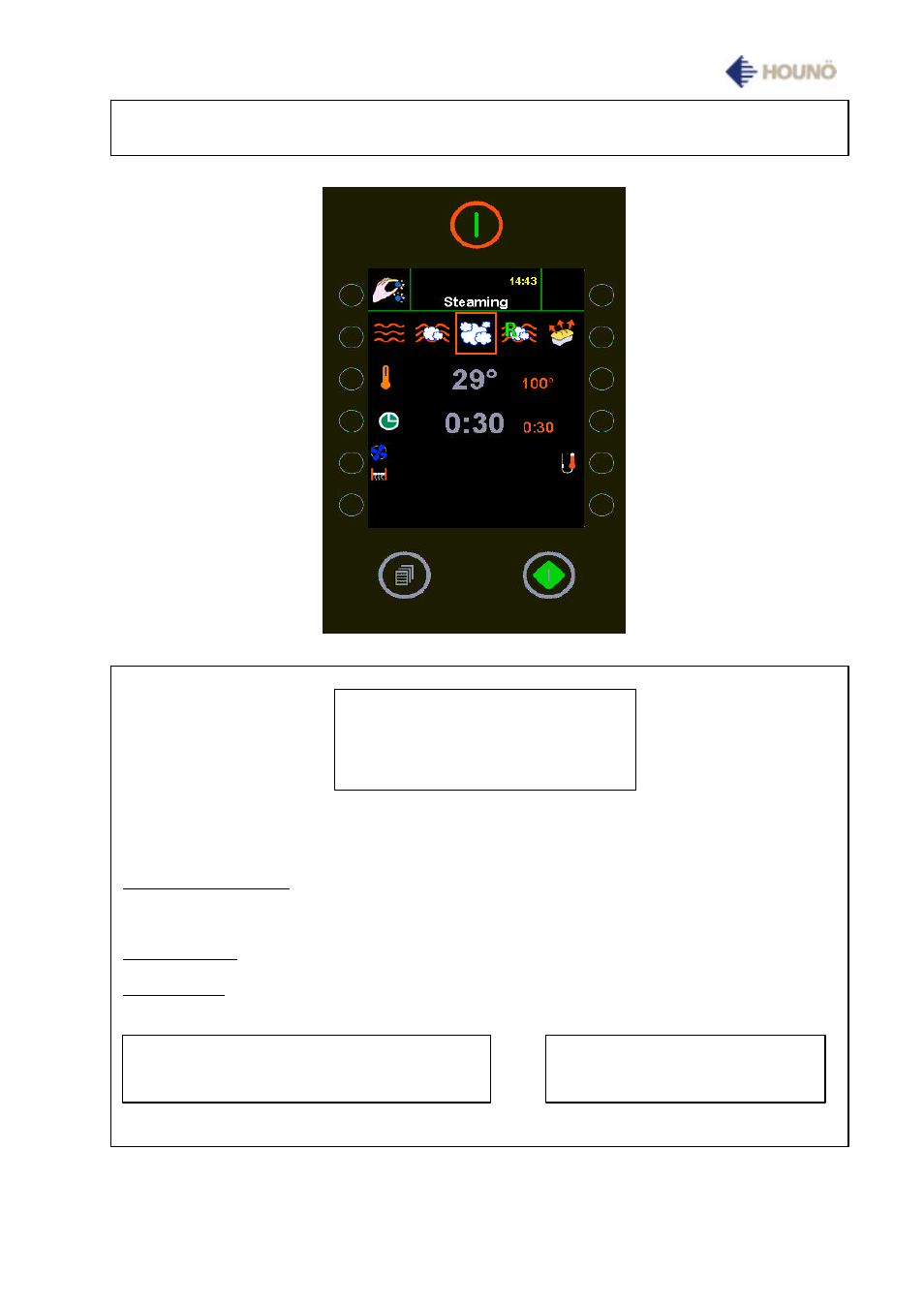 Steaming | HOUNO Visual Cooking I KP User Manual | Page 8 / 50
