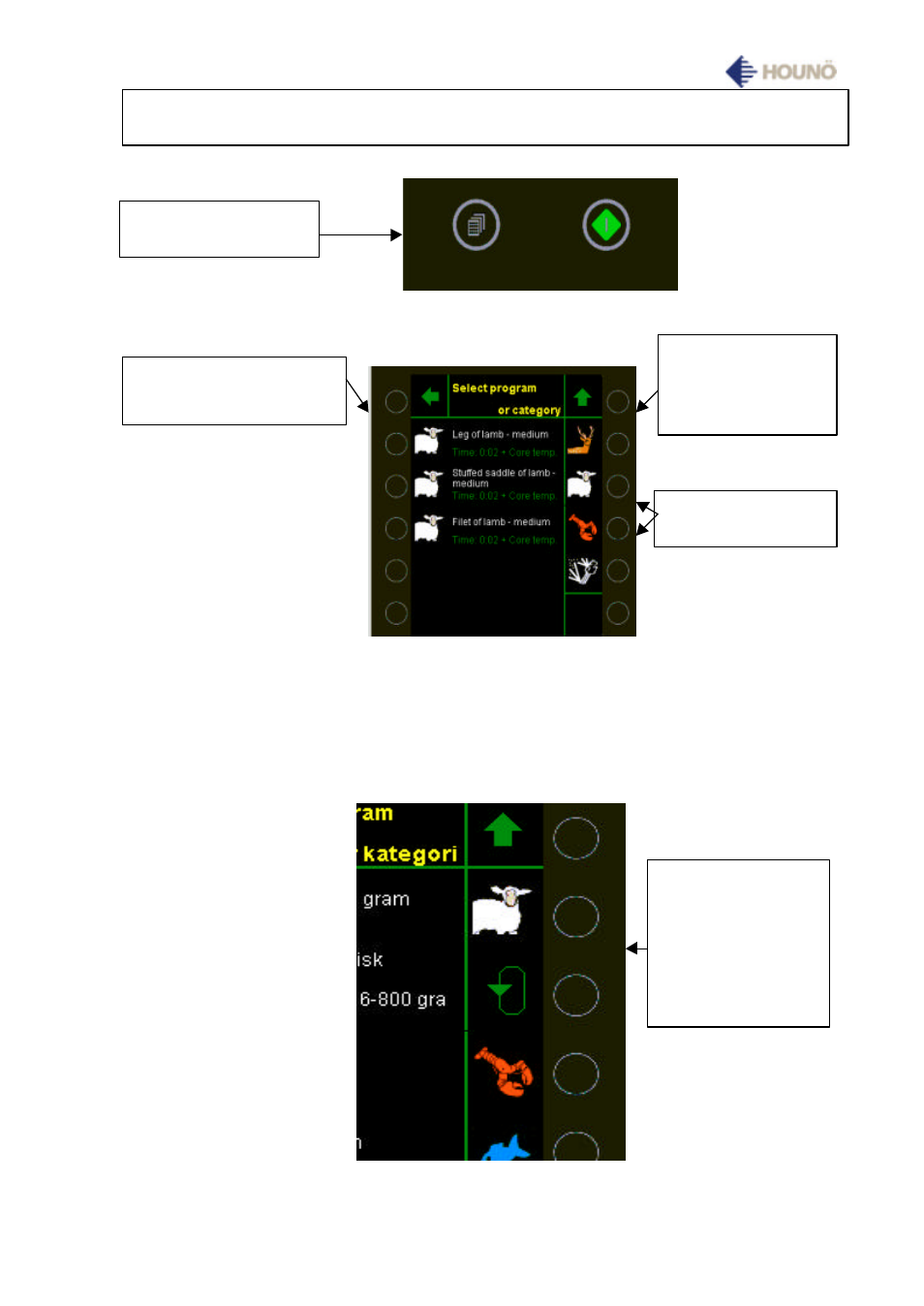 Preset programs | HOUNO Visual Cooking I CPE User Manual | Page 14 / 48