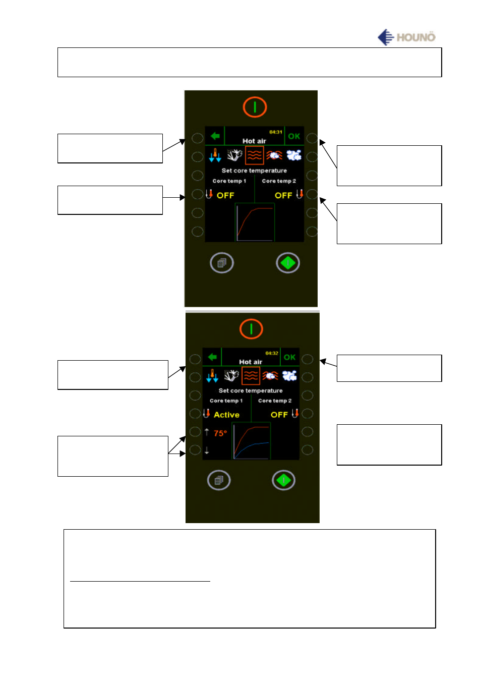 Multipoint core temperature probe | HOUNO Visual Cooking I CPE User Manual | Page 6 / 48