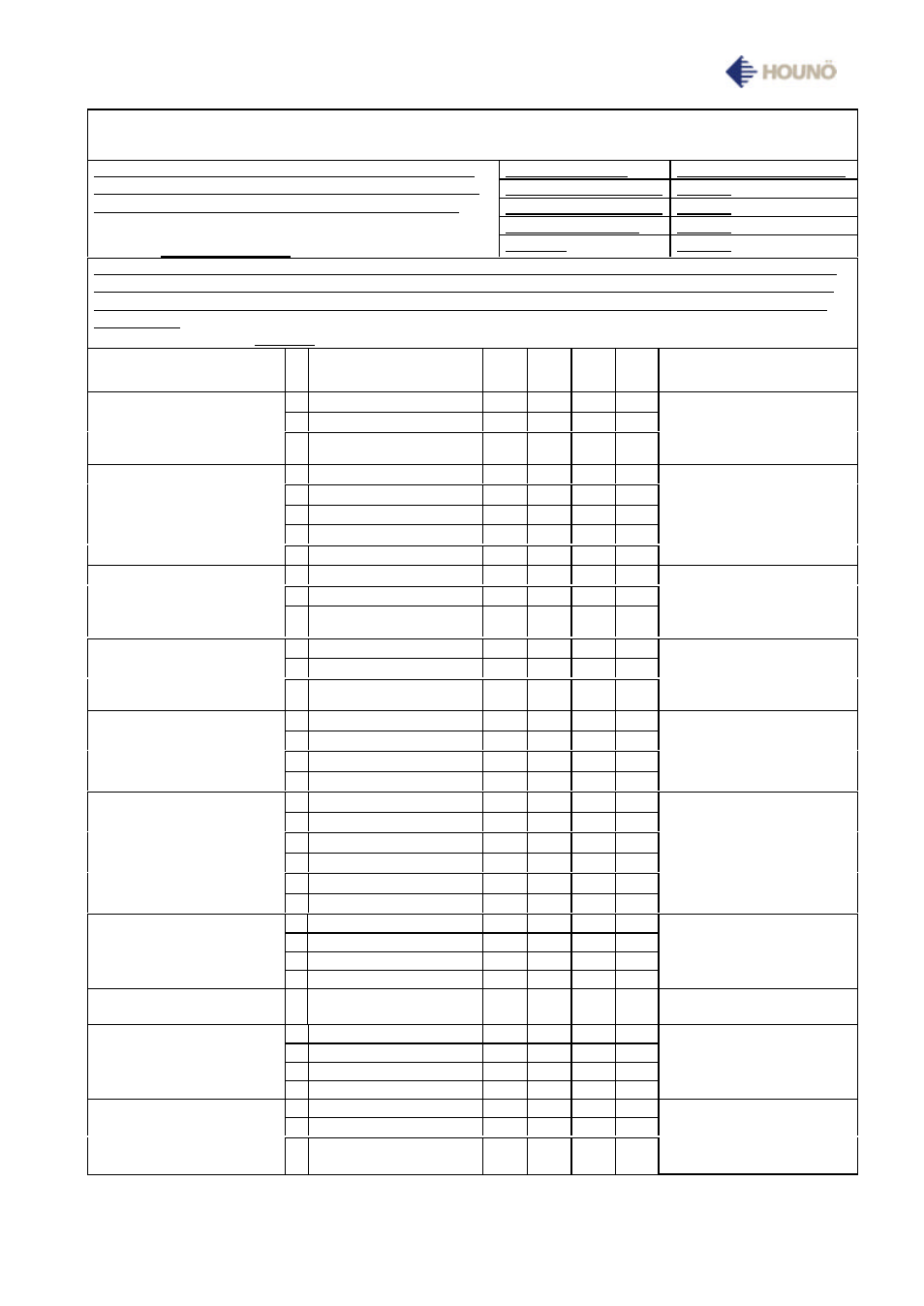 Recommended programs, Veal & beef mode % c min. ct remarks | HOUNO Visual Cooking I CP User Manual | Page 39 / 48