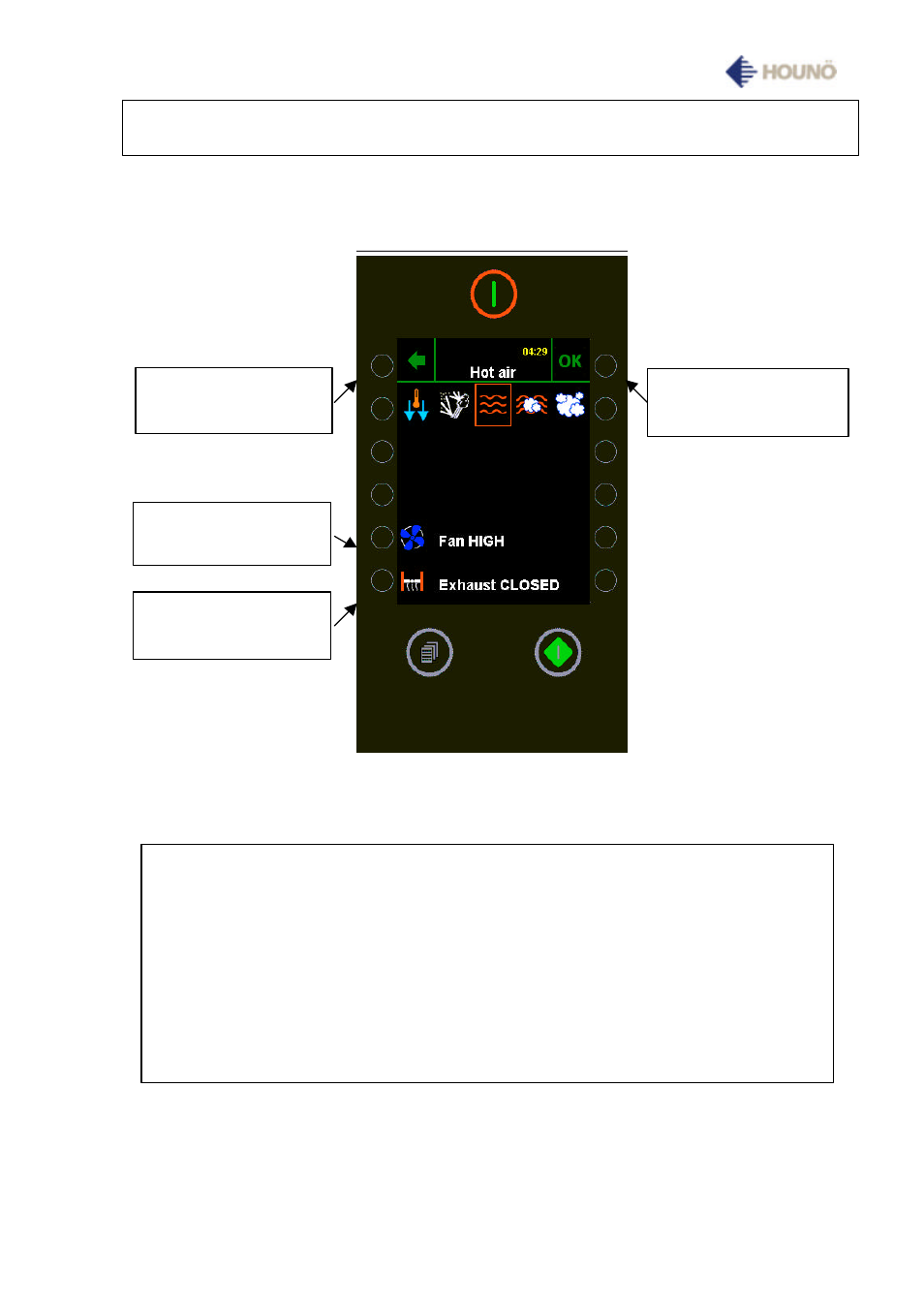 Fan and exhaust | HOUNO Visual Cooking I CP User Manual | Page 5 / 48