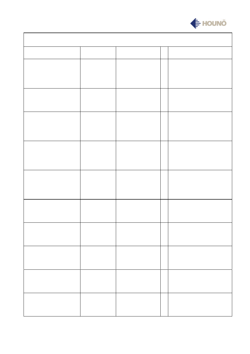 Programs | HOUNO Visual Cooking I C User Manual | Page 8 / 25