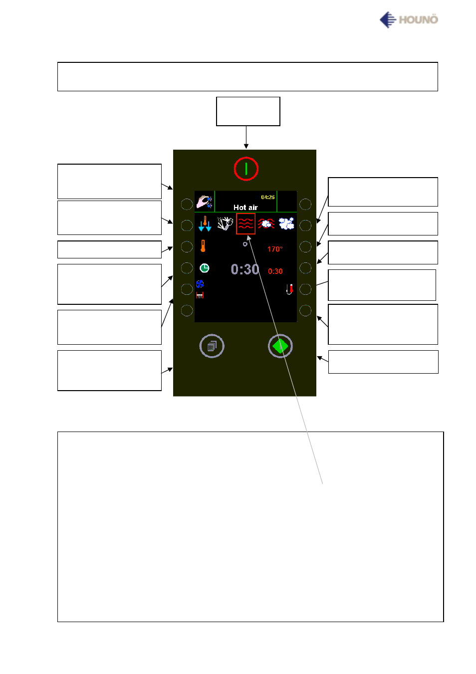 Manual work menu | HOUNO Visual Cooking I BPE User Manual | Page 5 / 33
