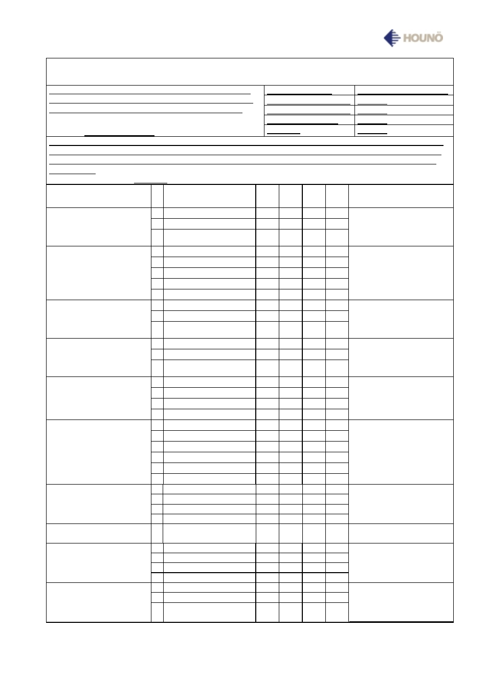 Recommended programs, Veal & beef mode % c min. ct remarks | HOUNO Visual Cooking I BP User Manual | Page 33 / 42