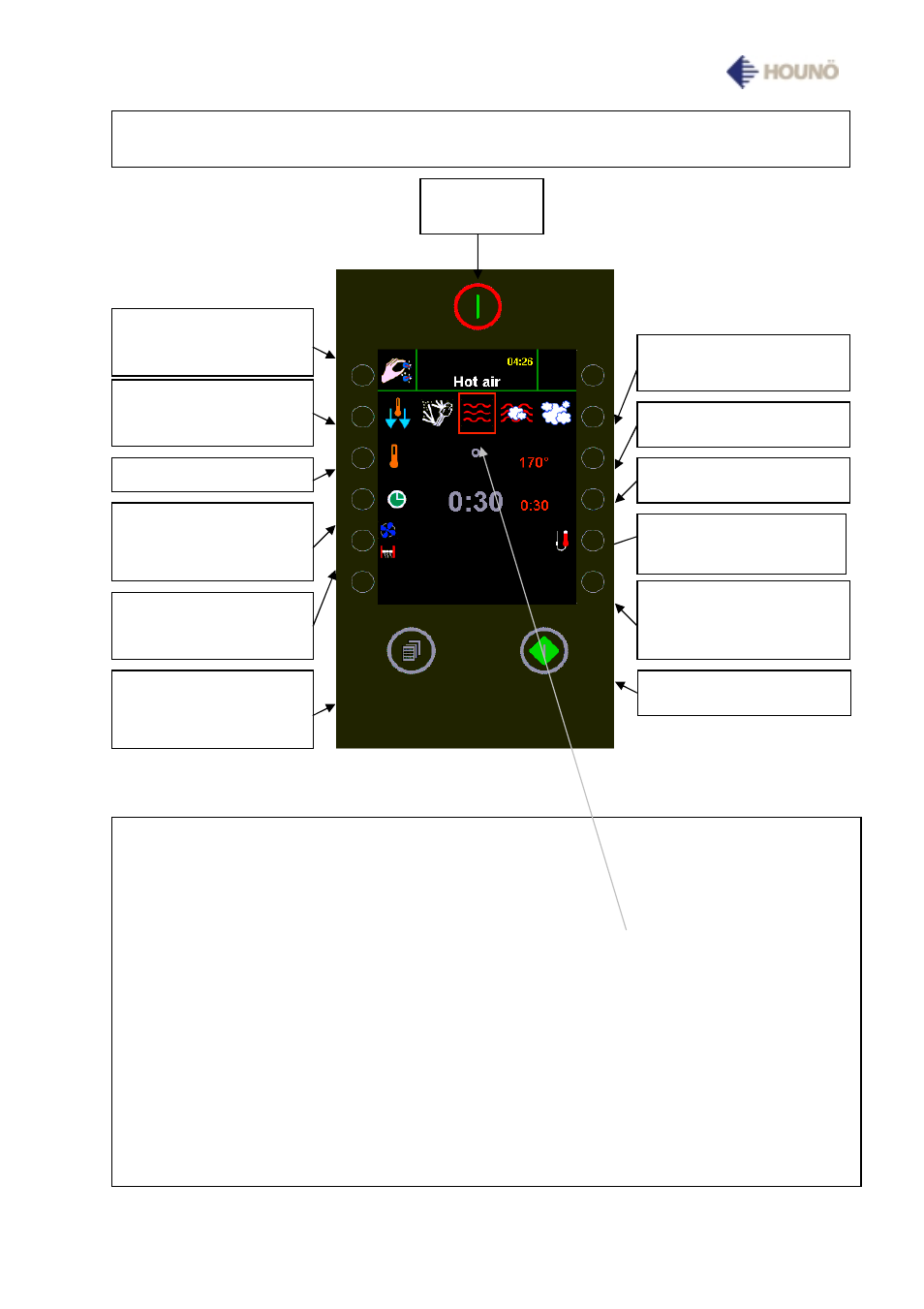 Manual work menu | HOUNO Visual Cooking I BP User Manual | Page 5 / 42