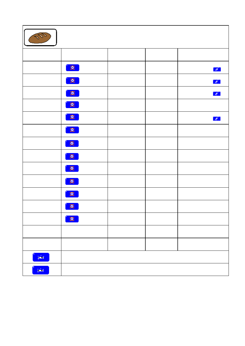 Baking | HOUNO CVC ovens User Manual | Page 18 / 31