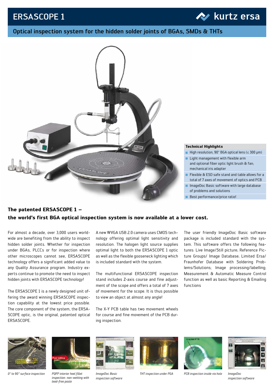 kurtz ersa ERSASCOPE 1 EN User Manual | 2 pages