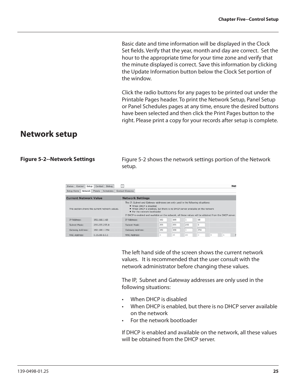 Network setup | Lyntec RPC User Manual | Page 25 / 57