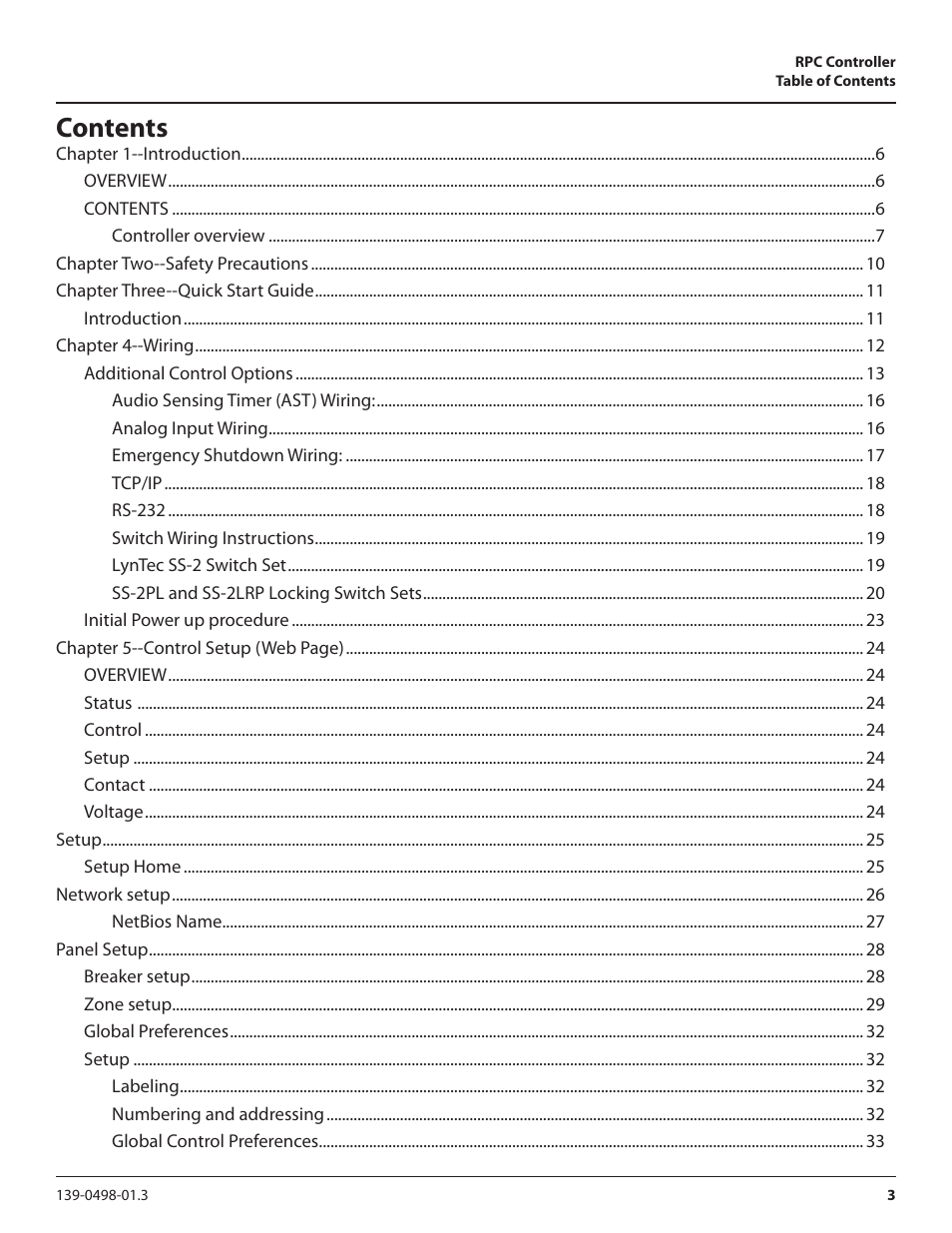 Lyntec RPC User Manual | Page 3 / 57