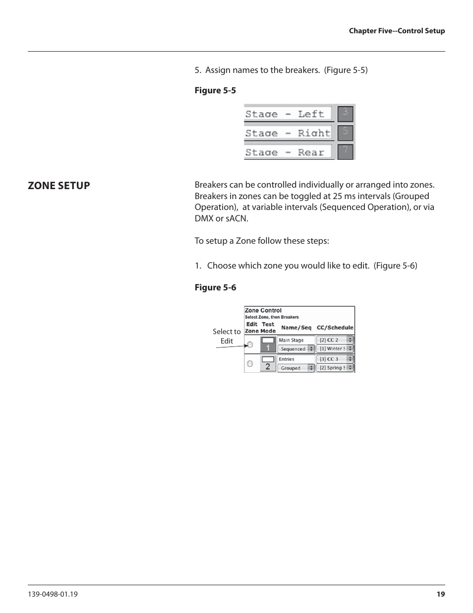 Zone setup | Lyntec RPCM User Manual | Page 19 / 37