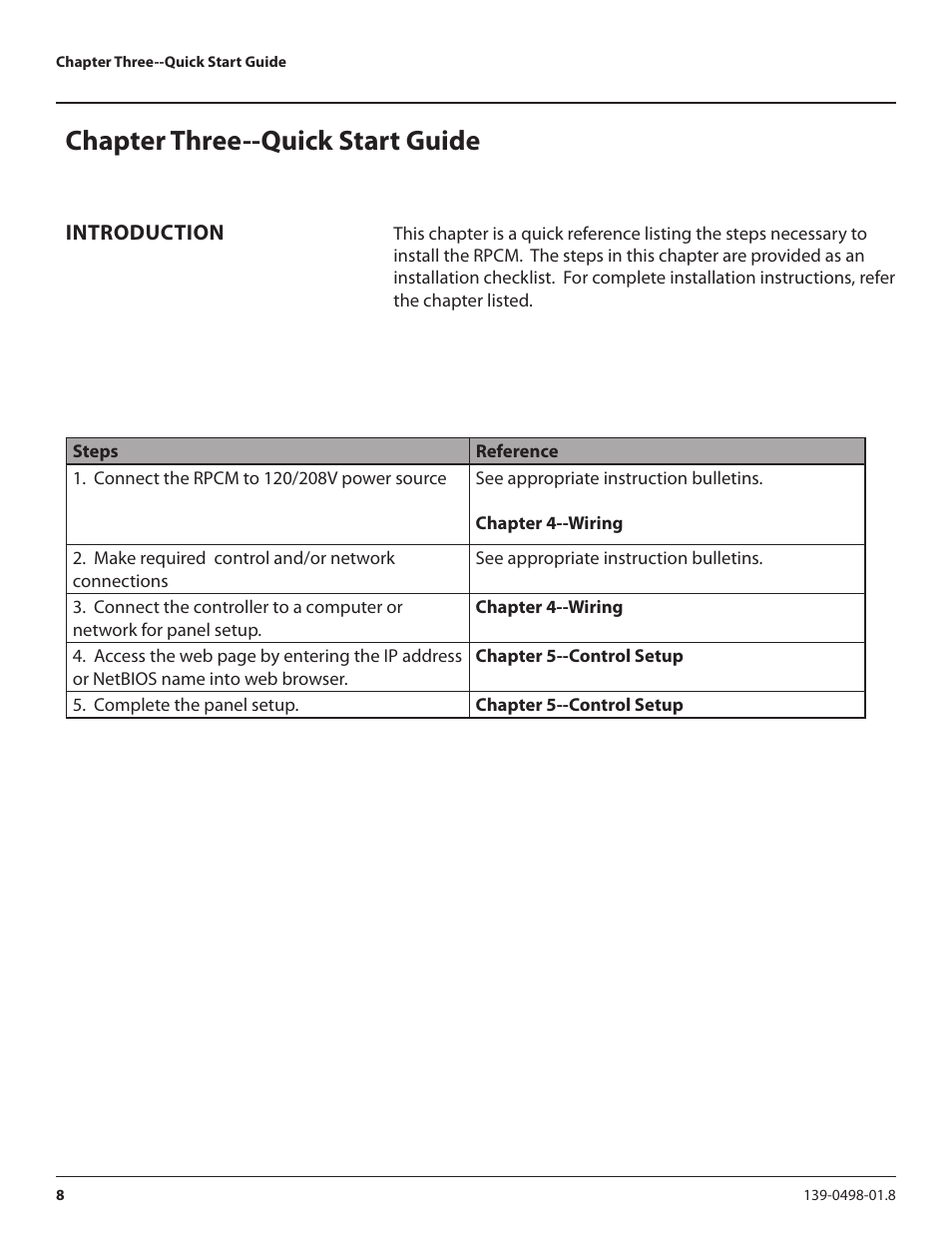 Chapter three--quick start guide | Lyntec RPCM User Manual | Page 8 / 37