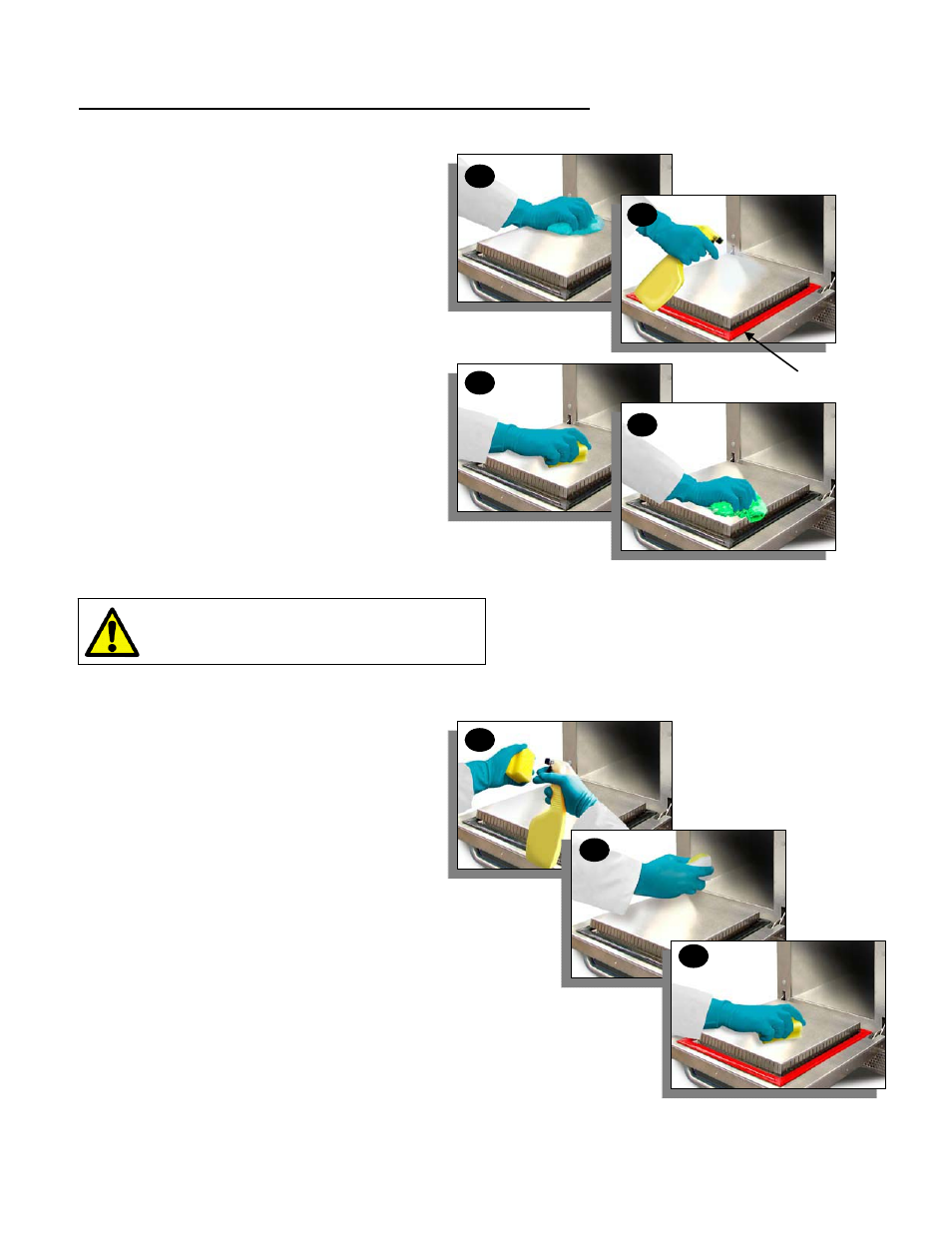 Cooling the oven down before cleaning (cont’d) | Merrychef eikon e6 User Manual | Page 15 / 20