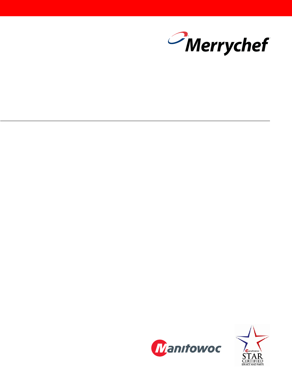 Merrychef | Merrychef eikon e6 User Manual | Page 20 / 20
