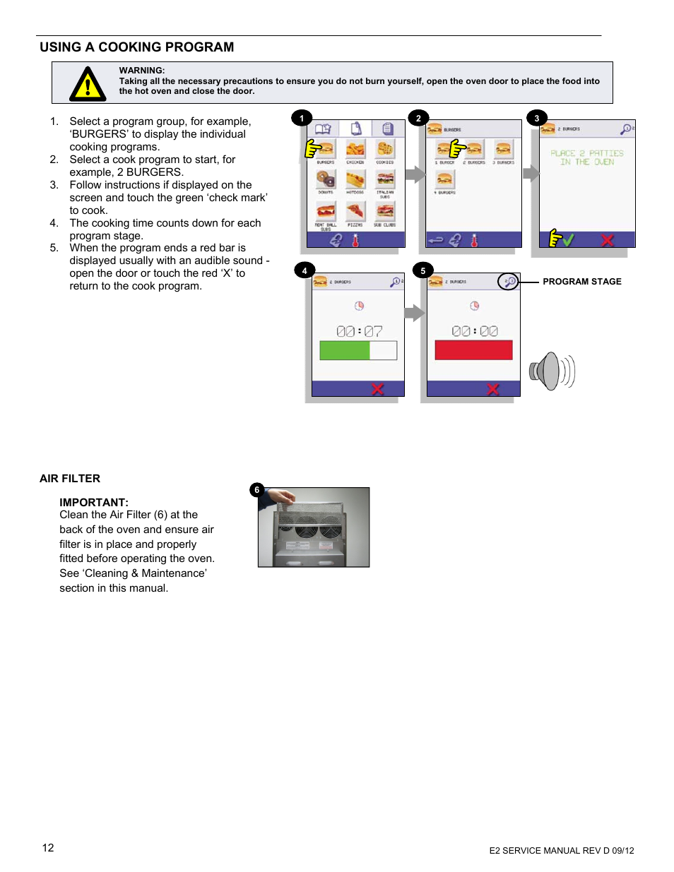 Merrychef eikon e6 User Manual | Page 12 / 64