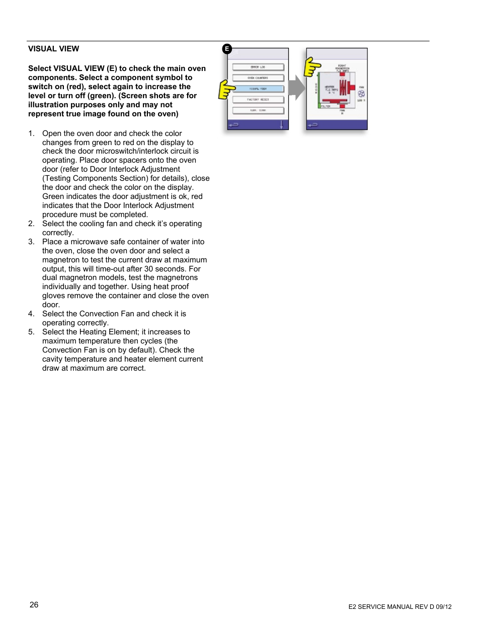 Merrychef eikon e6 User Manual | Page 26 / 64