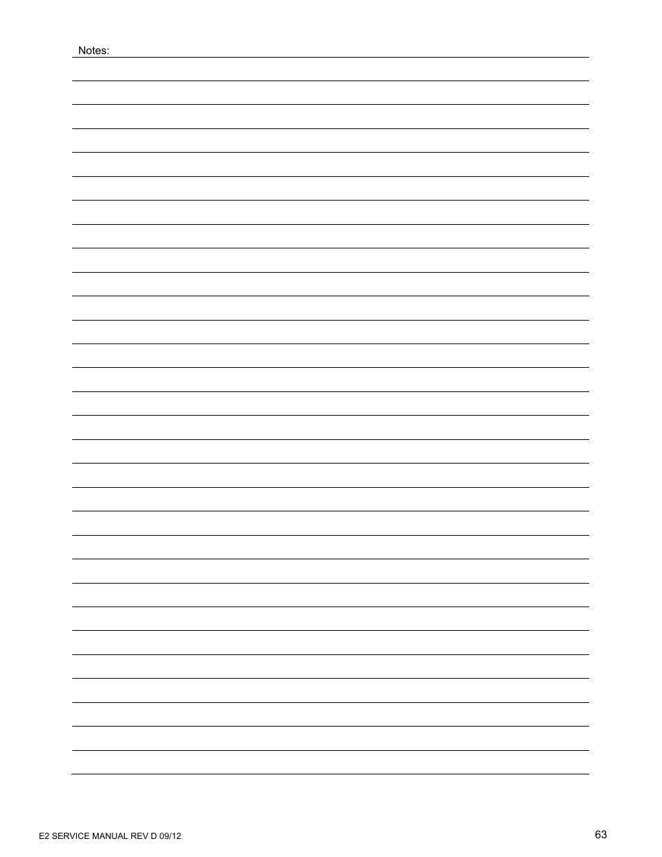Merrychef eikon e6 User Manual | Page 63 / 64