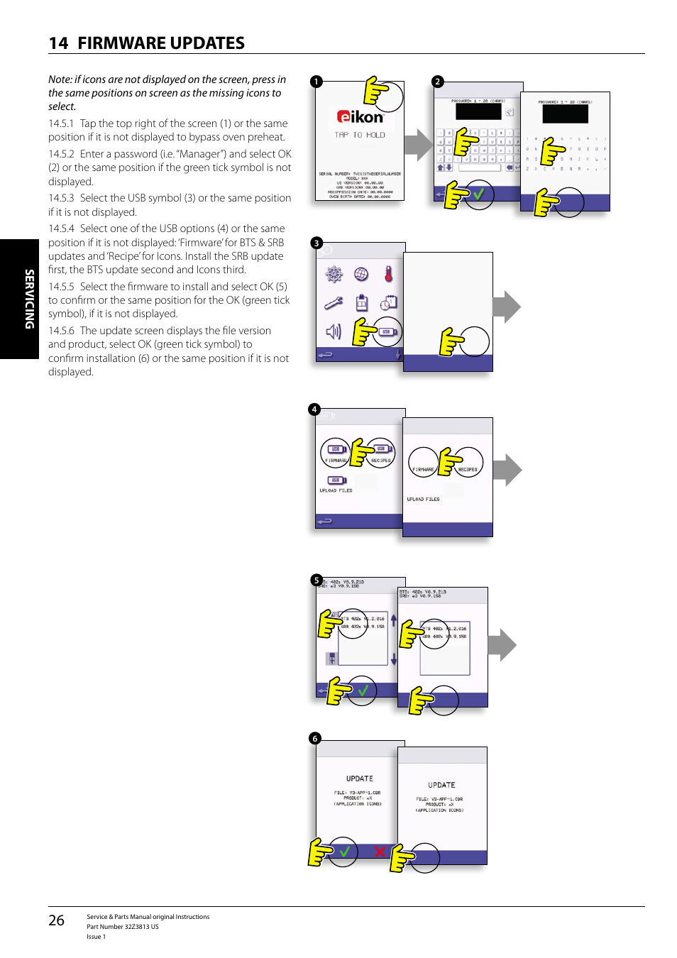 Firmware updates 14 | Merrychef eikon e4 User Manual | Page 26 / 58
