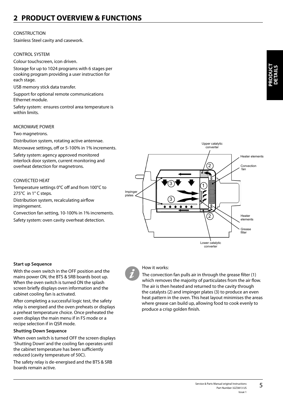 Product overview & functions 2 | Merrychef eikon e4 User Manual | Page 5 / 58
