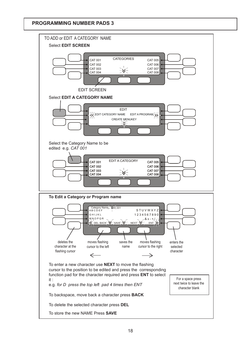 Programming number pads 3 | Merrychef 402s User Manual | Page 18 / 66