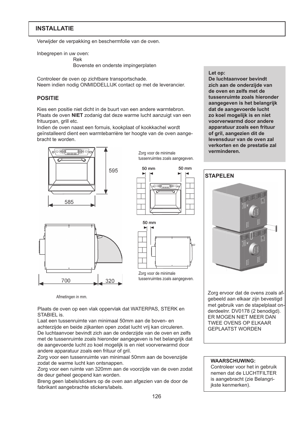 Merrychef 402s User Manual | Page 126 / 142