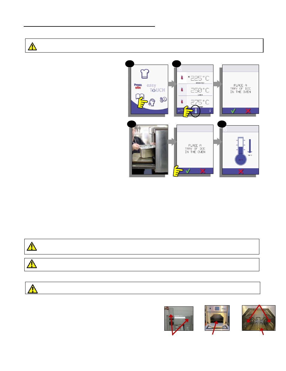 Cooling the oven down before cleaning | Merrychef eikon e6 User Manual | Page 14 / 20