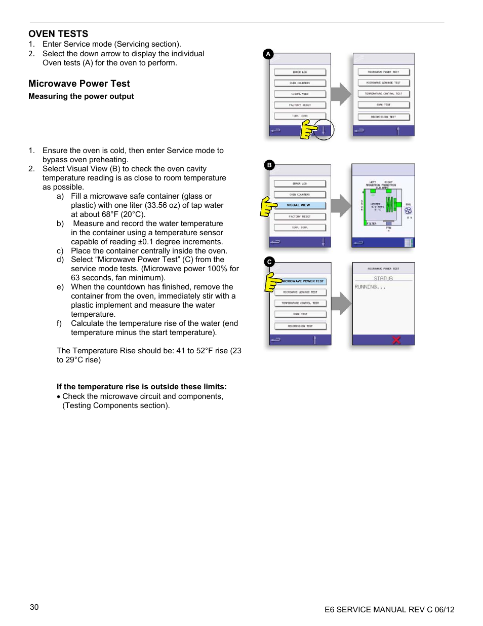 Merrychef eikon e6 User Manual | Page 30 / 64