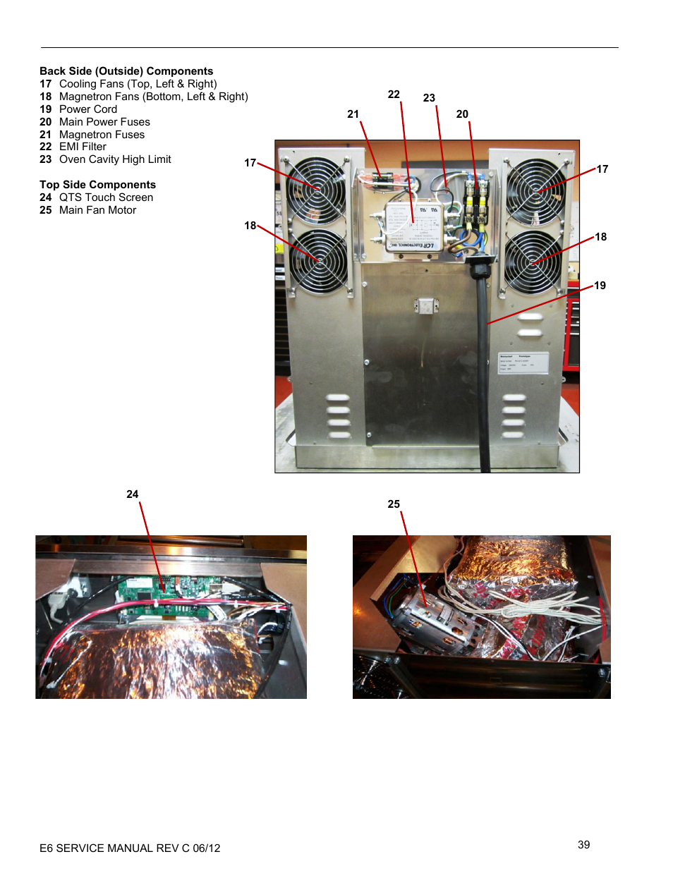 Merrychef eikon e6 User Manual | Page 39 / 64