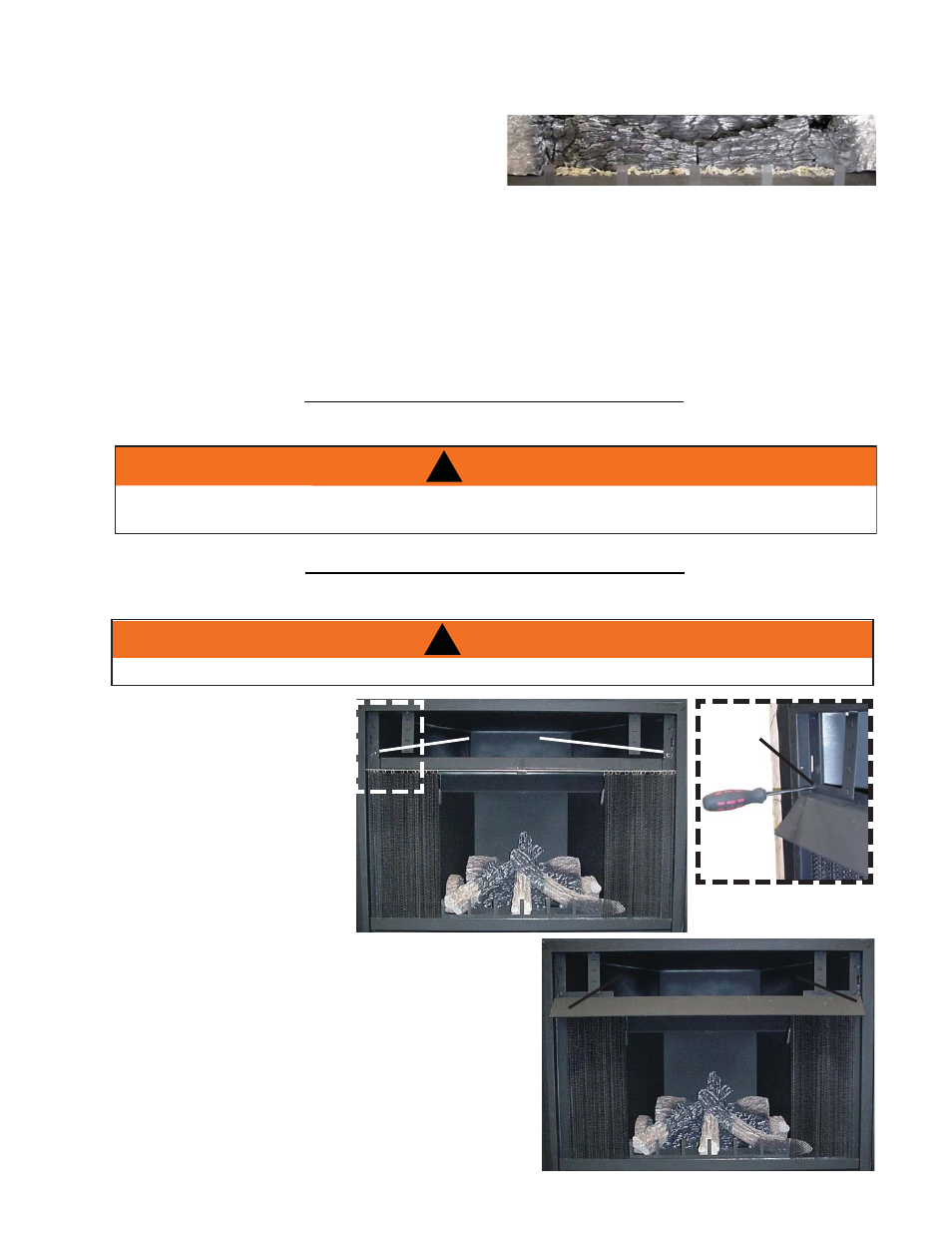Warning | Napoleon Fireplaces GVF42 User Manual | Page 18 / 32