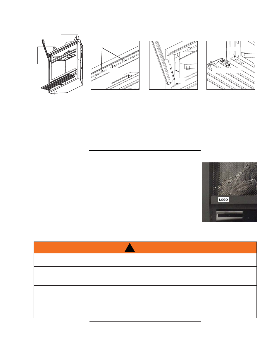 Warning, 0 optional blower installation | Napoleon Fireplaces GVF36 User Manual | Page 16 / 28